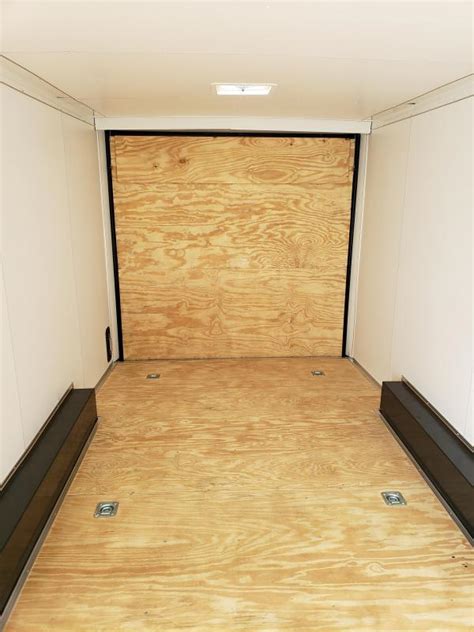 does inside of a box trailor have metal|Enclosed Trailer Wall Construction .